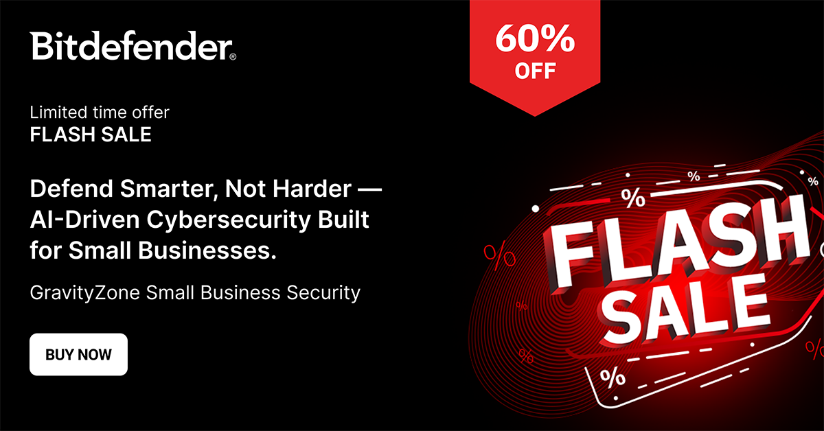Bitdefender antivirus banner – protect your Windows PC