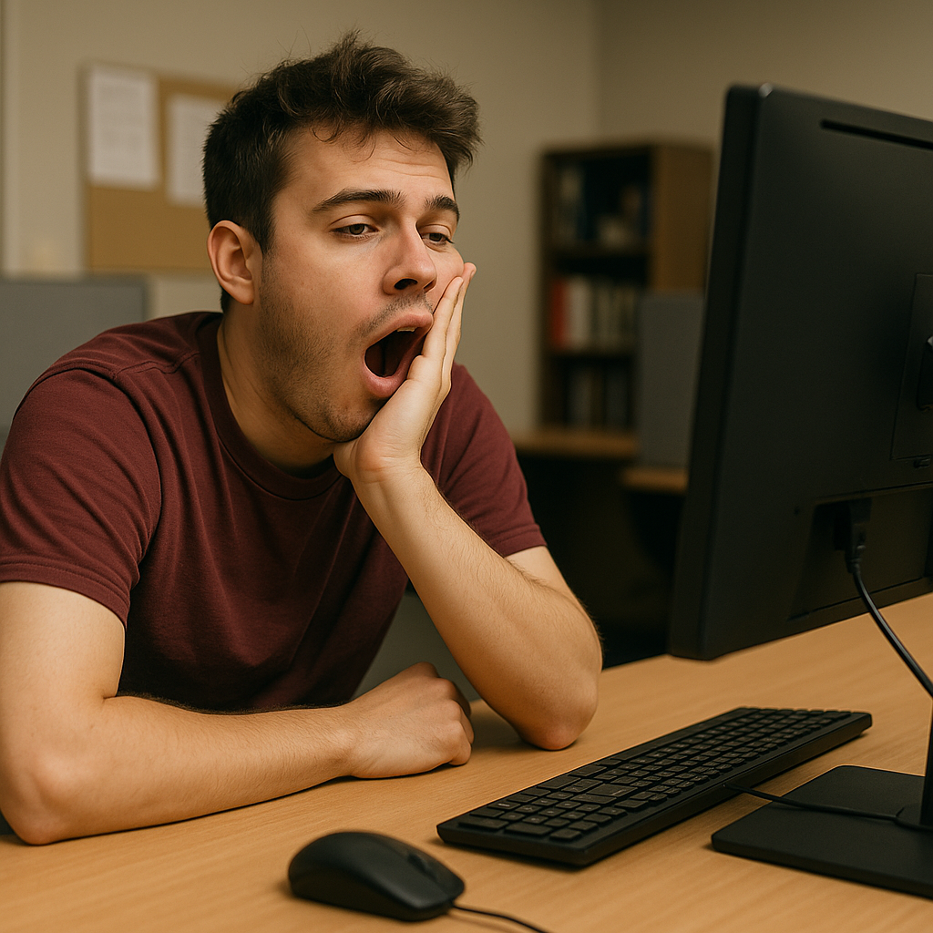 gen z worker slacking