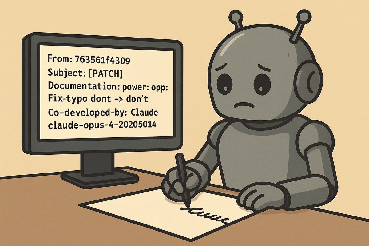 ai robot linux commit tag