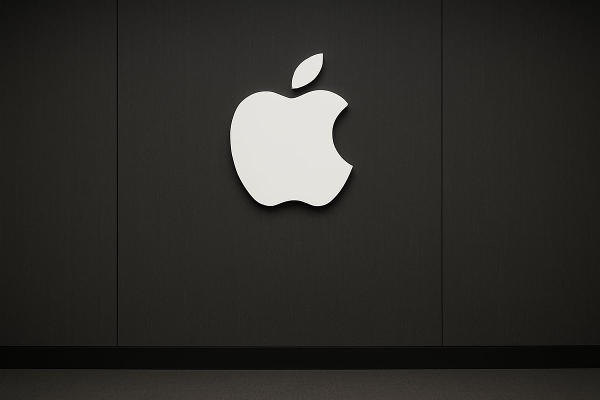 apple logo dark wall background.png