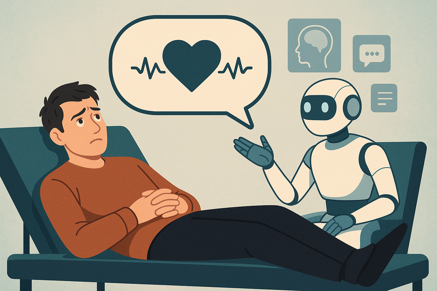 ai therapy session robot patient