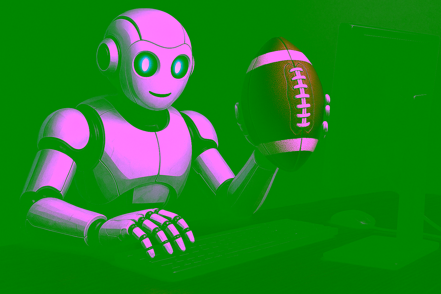 Ai bot football computer