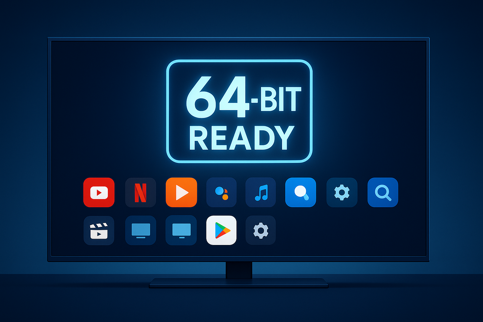 Google TV and Android TV apps must support 64-bit starting August 2026