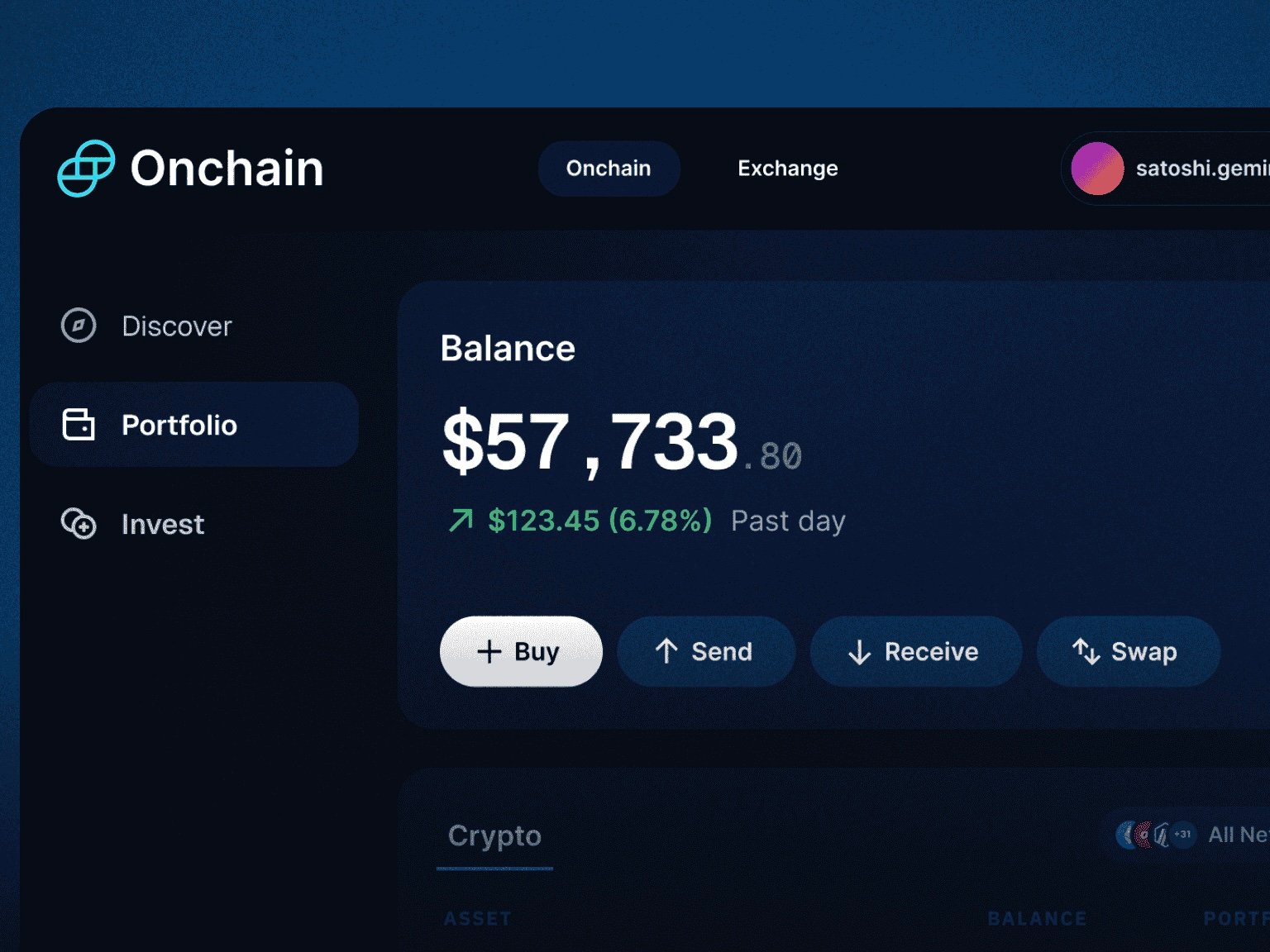 Gemini Wallet launches with passkey security and onchain dashboard