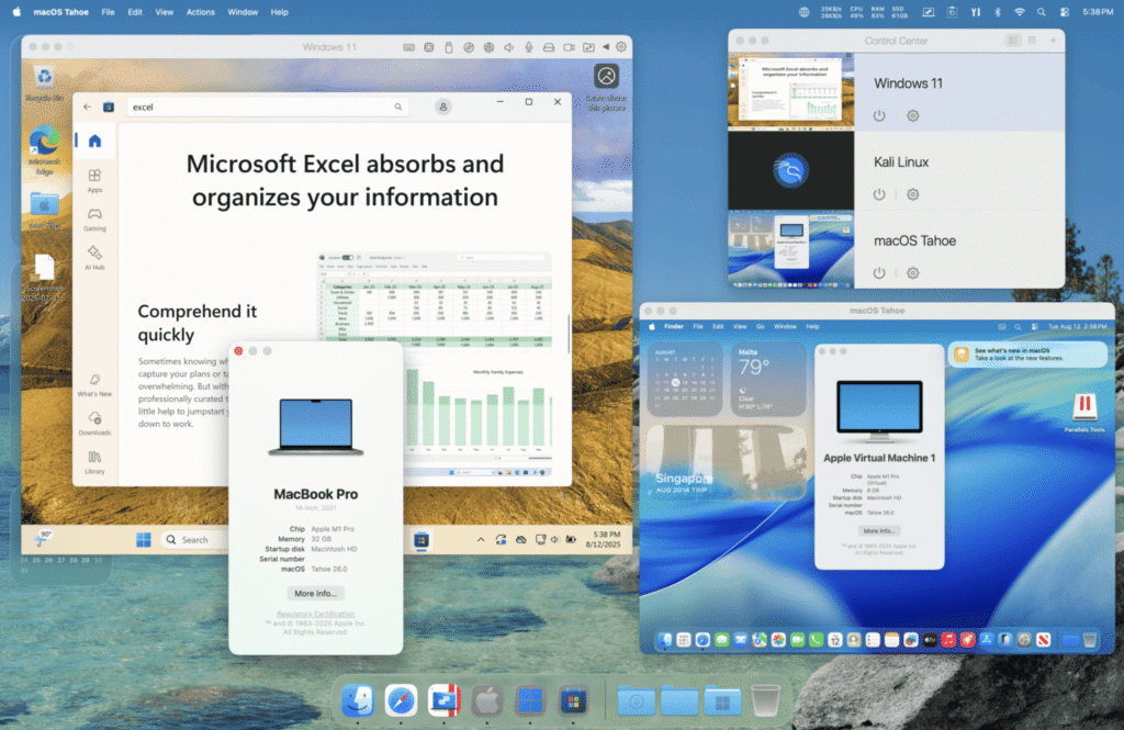 Parallels 26 B
