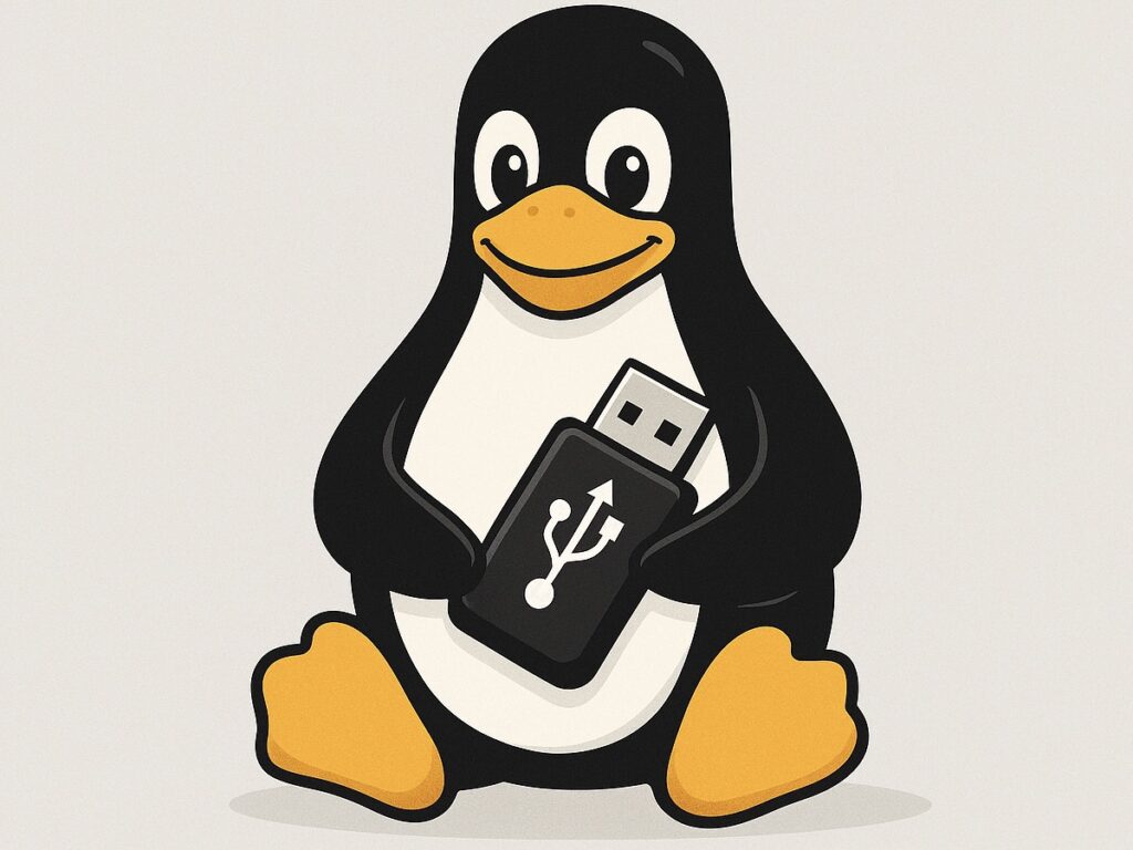Penguin flash drive