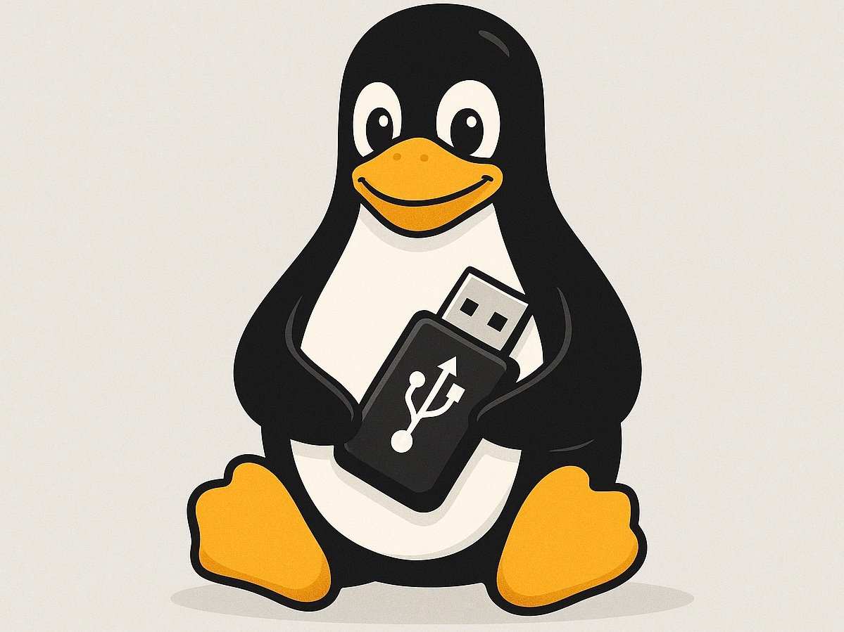 Penguin flash drive
