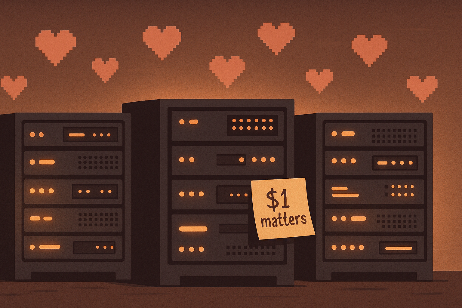 mastodon donation server room hearts