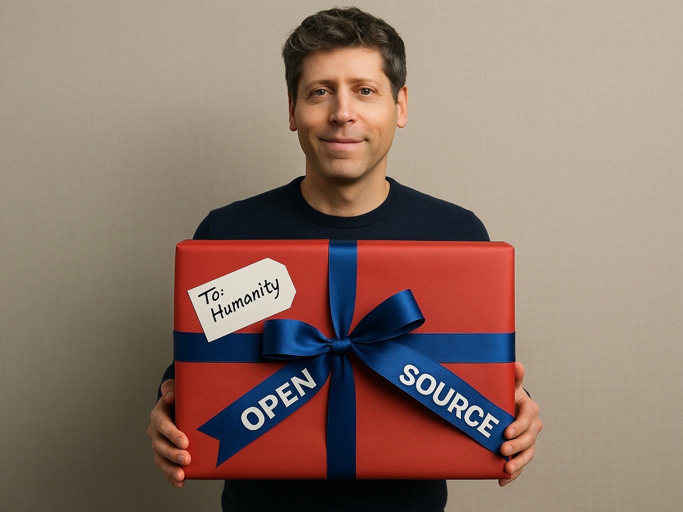 sam altman open source gift to humanity