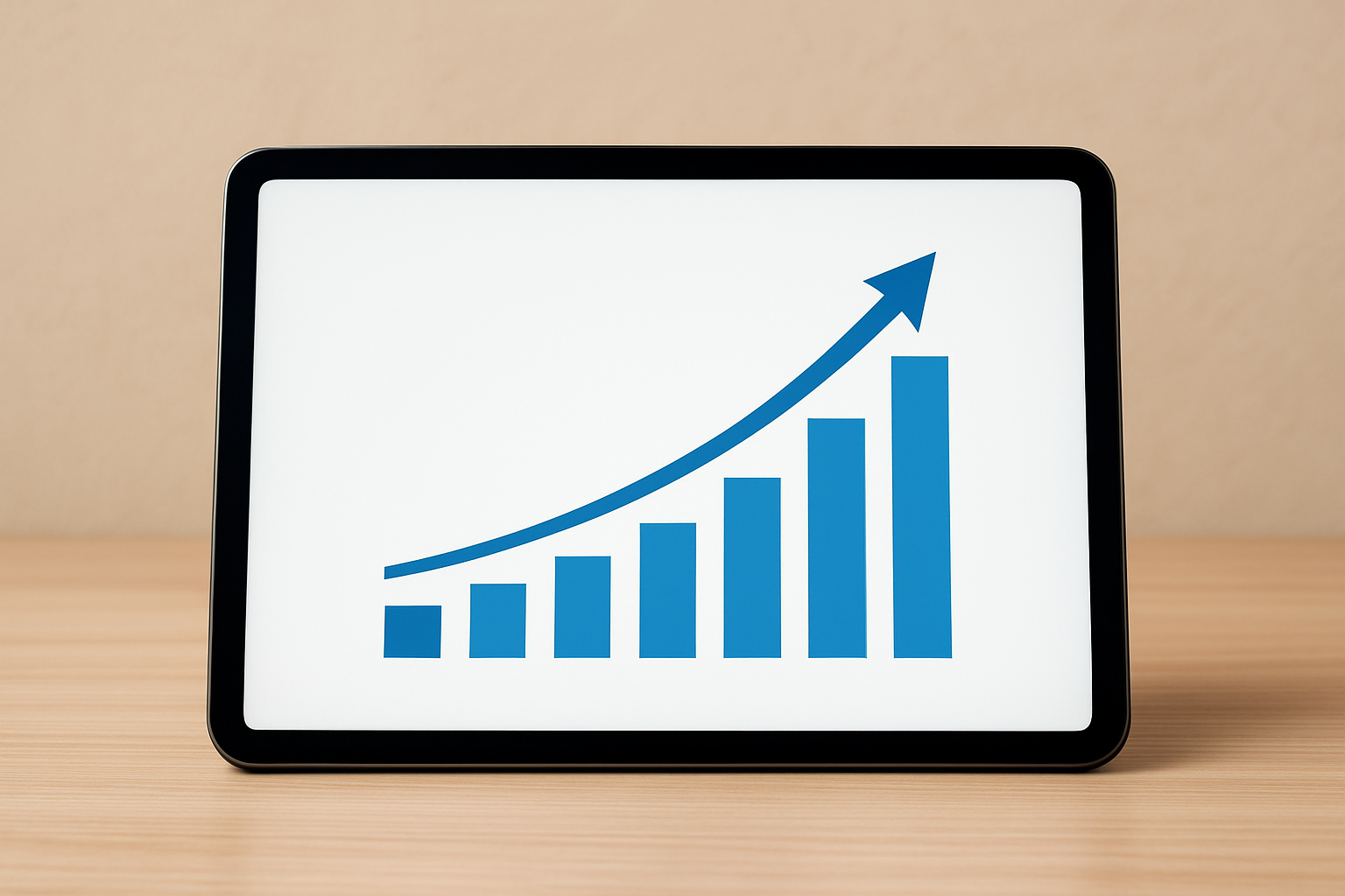tablet sales growth chart 2025