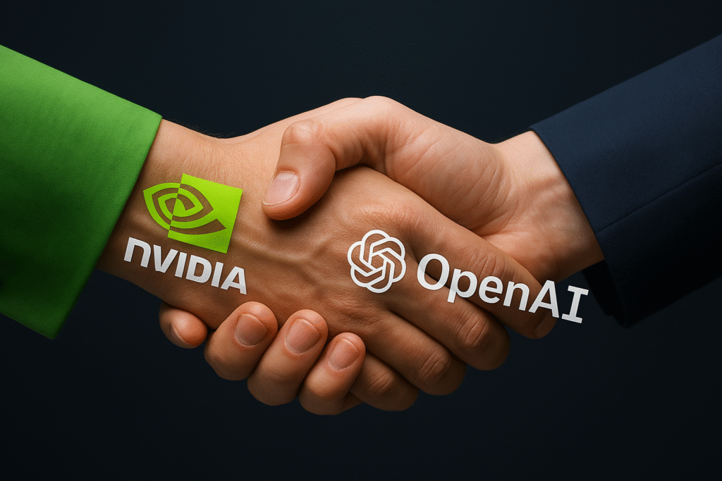 Nvidia OpenAI hands