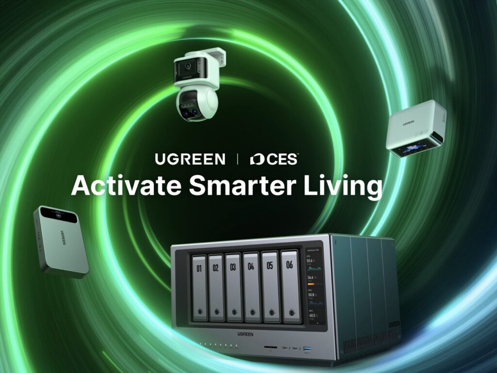 UGREEN brings AI NAS and home security to CES in big connected living push