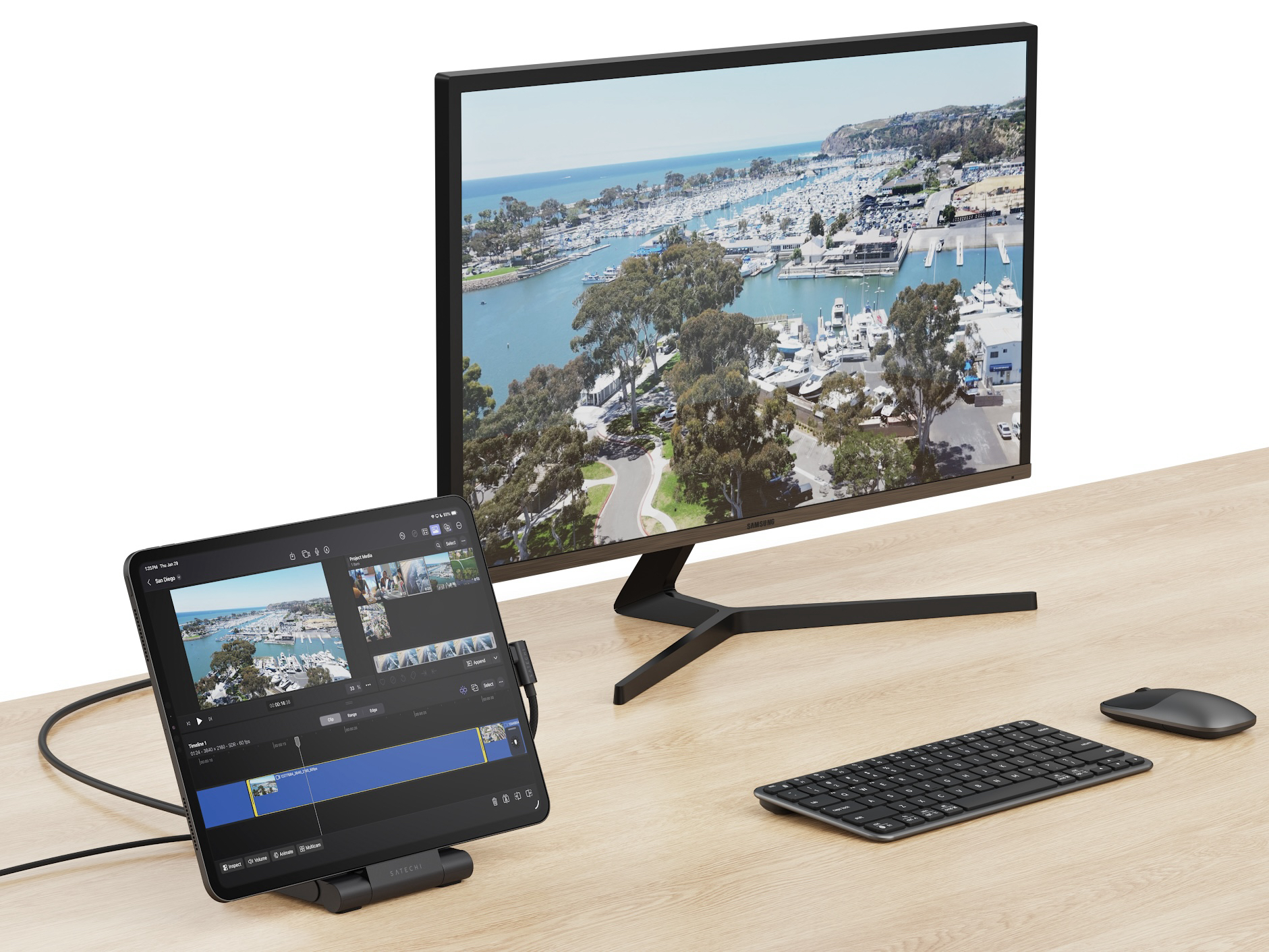 Satechi OntheGo Foldable Stand Hub c