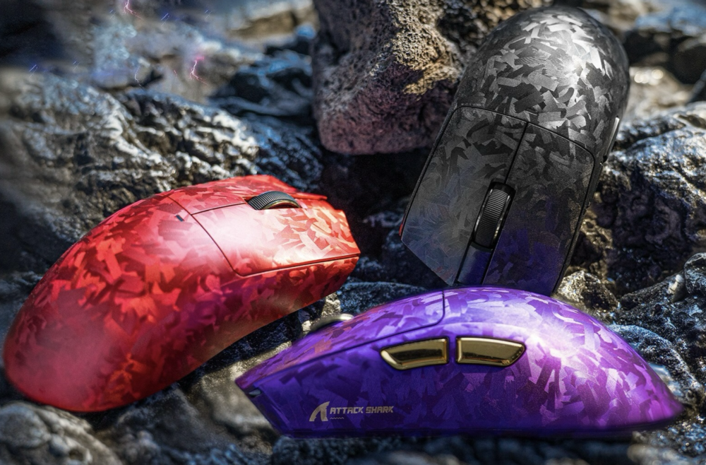 gaming mouse color options red purple black b
