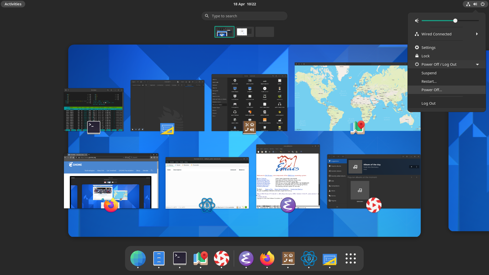 RakuOS Linux 44 gnome