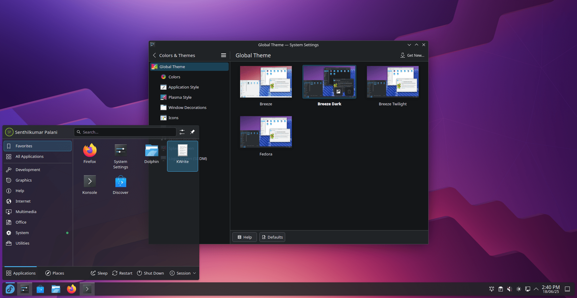 RakuOS Linux 44 kde
