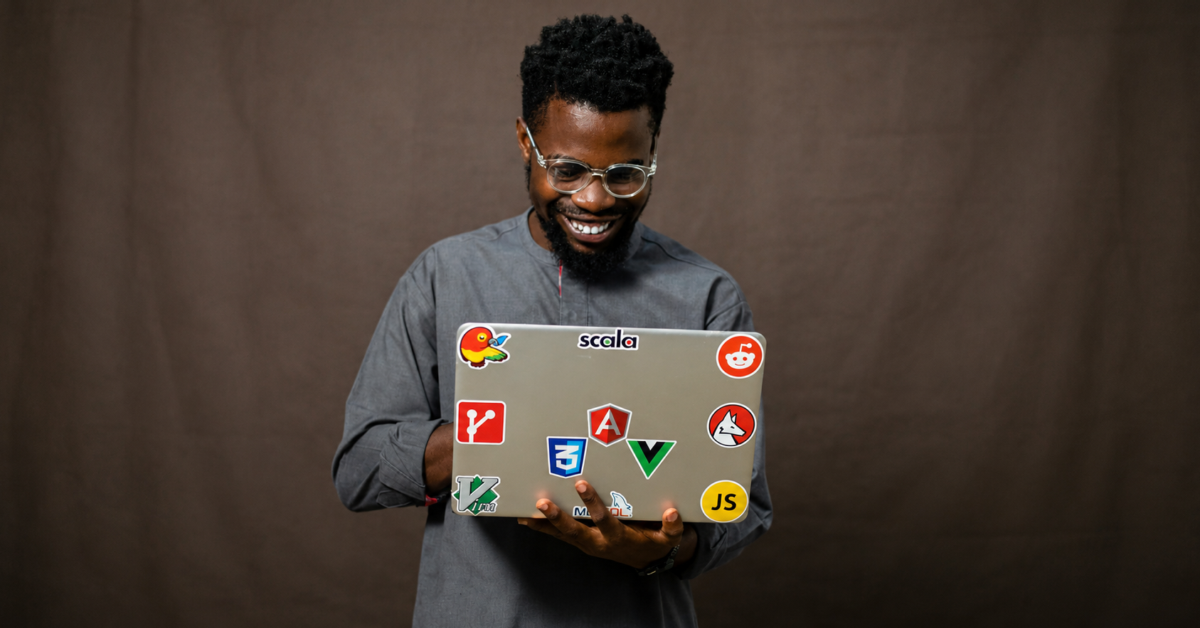African man laptop Unsplash