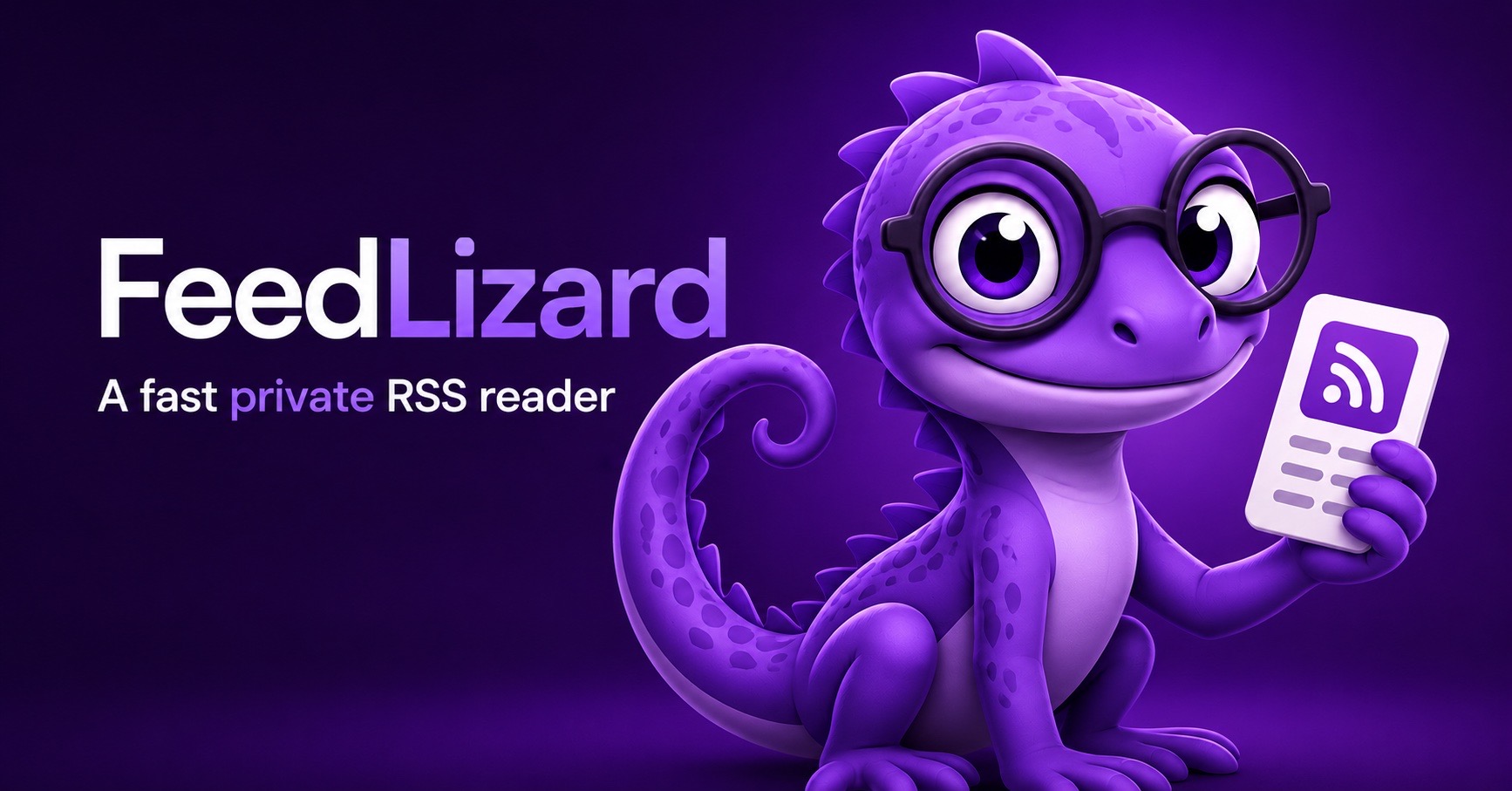 FeedLizard, a fast and private RSS reader for iPhone and iPad