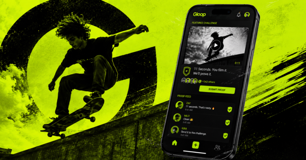 Gloop wants Gen Z to complete real world challenges instead of doomscrolling