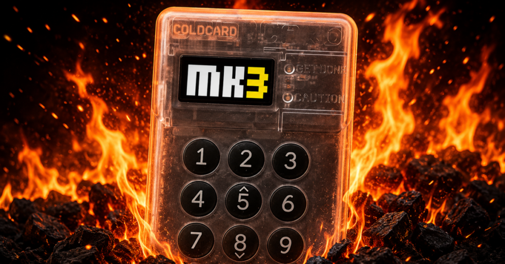 COLDCARD flaw may have exposed Bitcoin wallet seeds for years