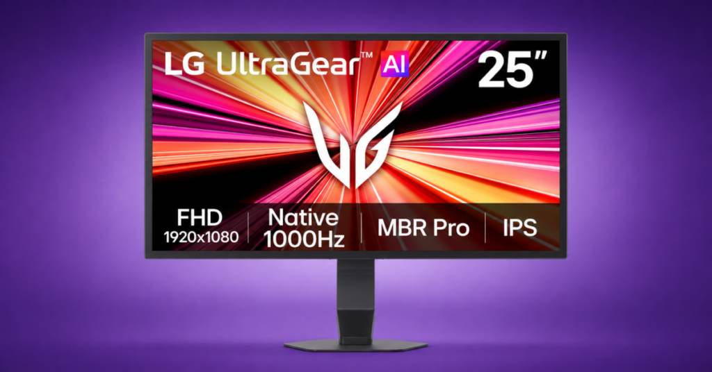 LG wants $999 for the world’s first native 1,000Hz gaming monitor