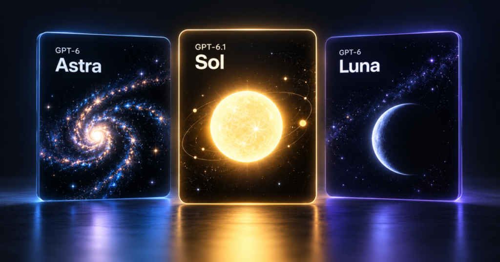 OpenAI GPT 6.1 Sol delivers near Astra intelligence at one fifth the price
