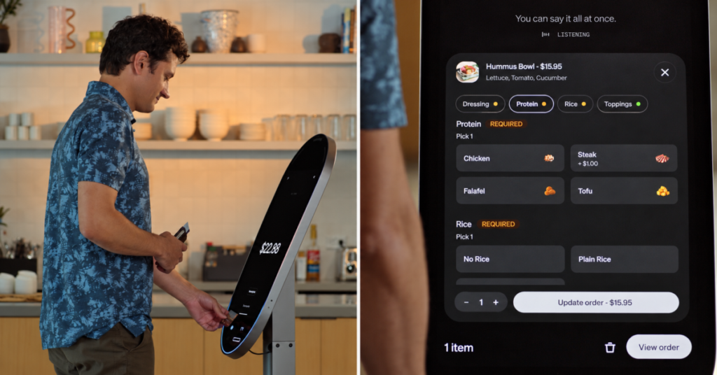 Square Kiosk brings AI to your food order