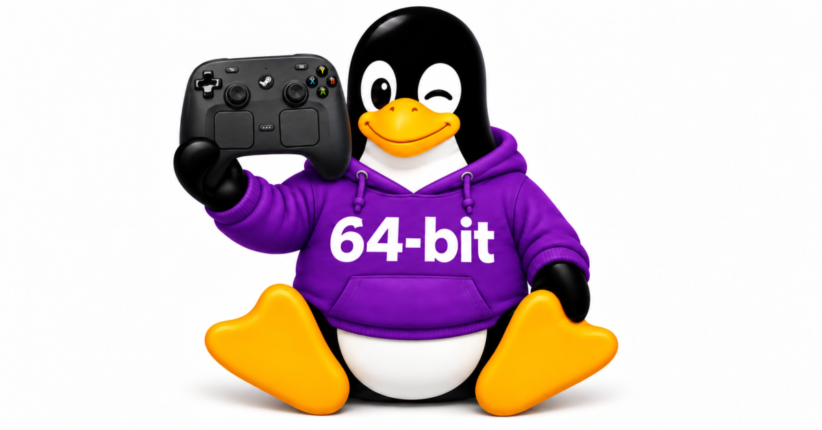 Valve finally makes Steam for Linux a 64-bit application