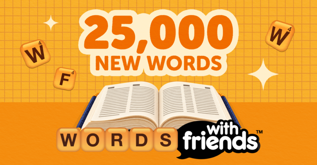 Zynga adds 25,000 words to Words With Friends